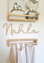 Load image into Gallery viewer, Wooden Name Plaque
