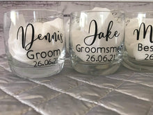 Load image into Gallery viewer, Groomsman Scotch Glasses
